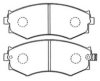 ASVA AKD-1105 Brake Pad Set, disc brake